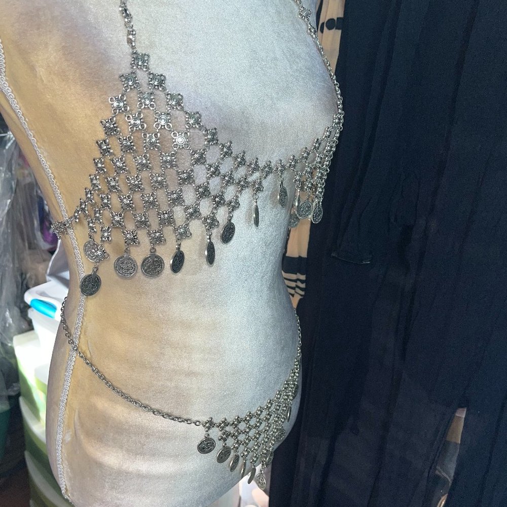 Metal Chain Bikini - Picture 4 of 6